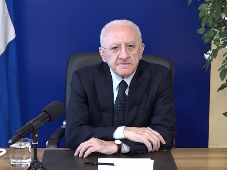 IL PRESIDENTE DE LUCA FA IL PUNTO DELLA SETTIMANA