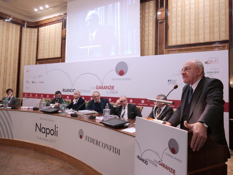 Seminario nazionale sul tema "Il rilancio del sistema delle garanzie in Italia"