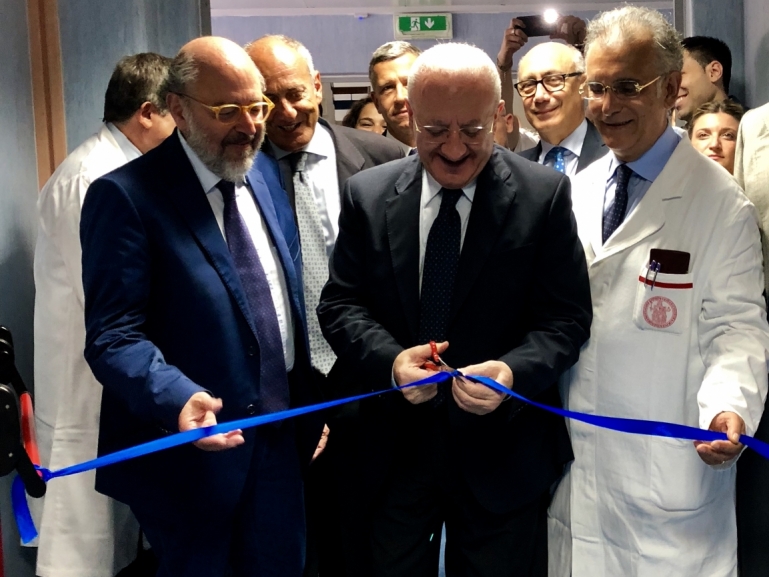 Policlinico: Il Presidente della Regione inaugura le nuove sale del reparto di chirurgia endoscopica