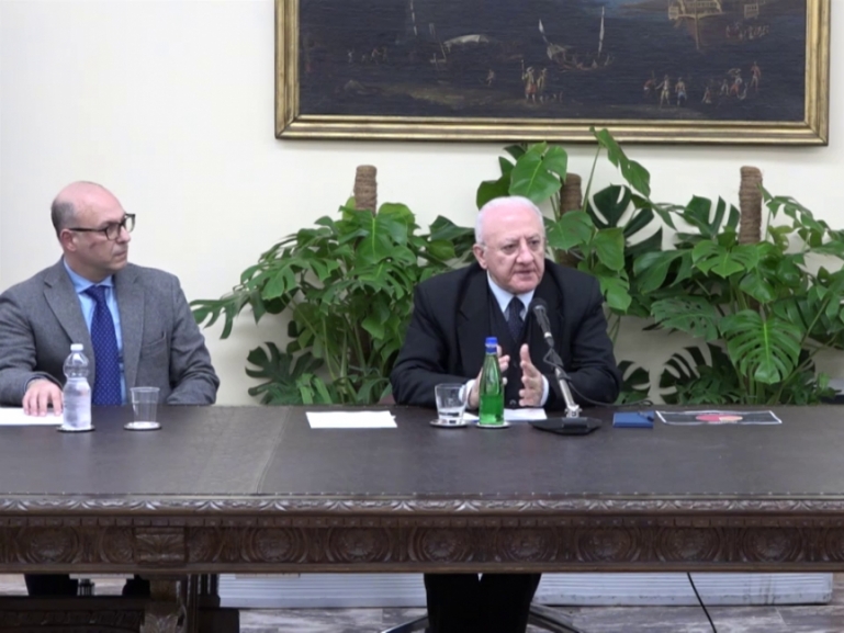 CORONAVIRUS, CONFERENZA STAMPA IN REGIONE: GUARDA IL VIDEO