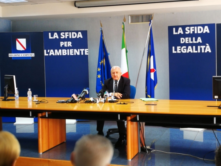 La Regione Campania lancia la sfida per l'ambiente e la legalità