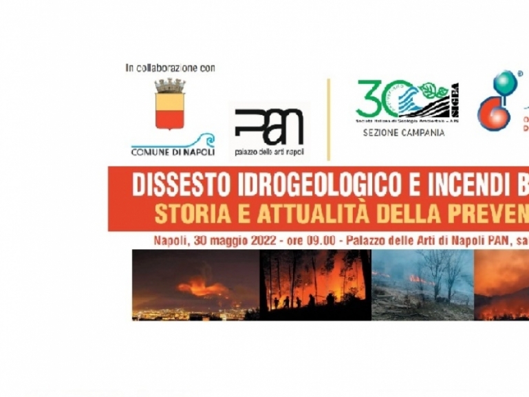 Workshop “Dissesto idrogeologico e incendi boschivi. Storia e attualità della prevenzione”.