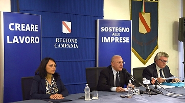 Conferenza stampa "Creare lavoro: investimenti e sostegno alle imprese"