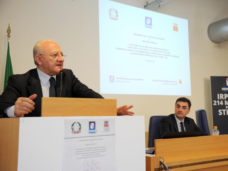 214 milioni di euro per le strade irpine