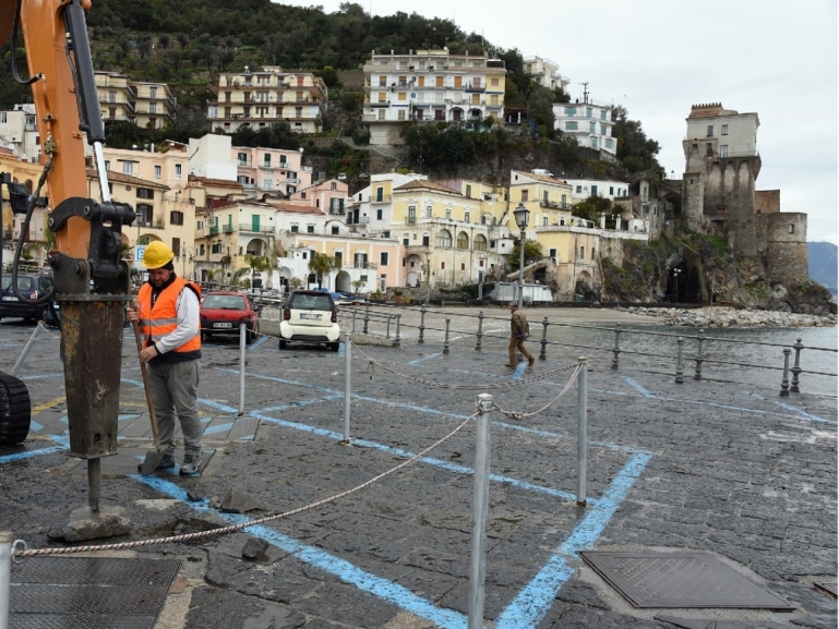 Mare pulito: parte il cantiere per la condotta di Cetara