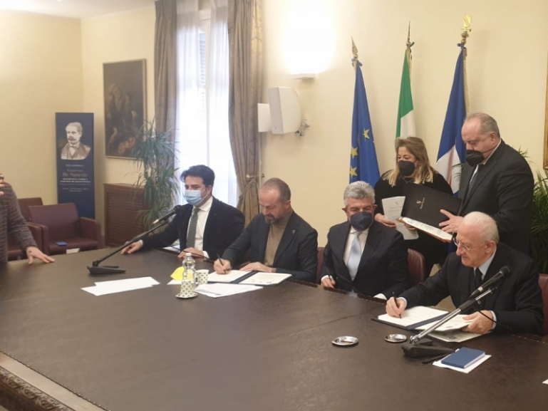 PROTOCOLLO D'INTESA PER L'INDIVIDUAZIONE DELLE OPERE IRRIGUE CON UTILIZZO ACQUE INVASO DI CAMPOLATTARO