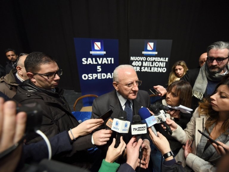 Sanità: Piano ospedaliero Salerno