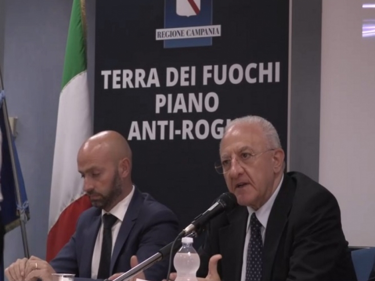 Terra dei Fuochi: la Regione presenta il suo Piano