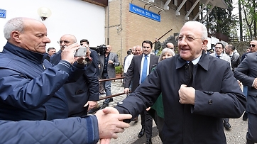 Inaugurazione funivia Monte Faito a Castellammare di Stabia