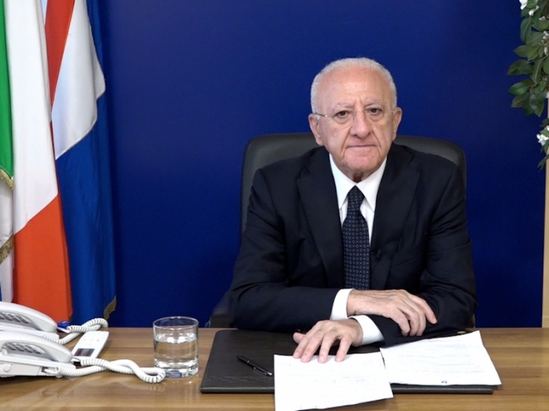 IL PRESIDENTE DE LUCA FA IL PUNTO DELLA SETTIMANA