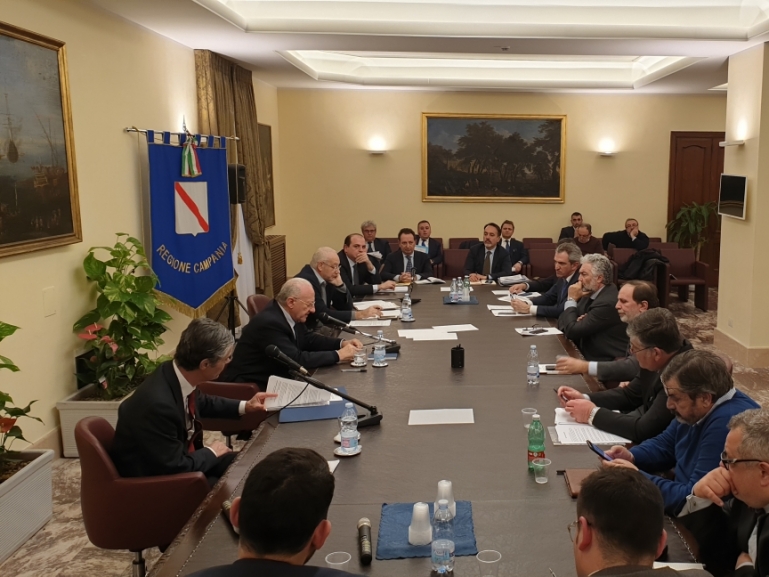 ZES Campania, insediata la cabina di regia regionale