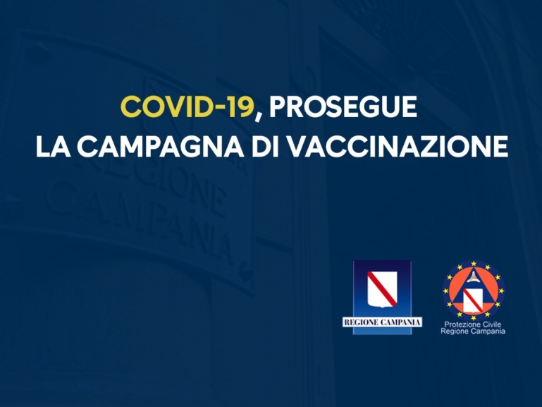 COVID-19, PROSEGUE LA CAMPAGNA DI VACCINAZIONE