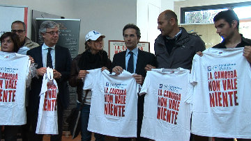 Coppa America, Caldoro al villaggio per la Fondazione Polis