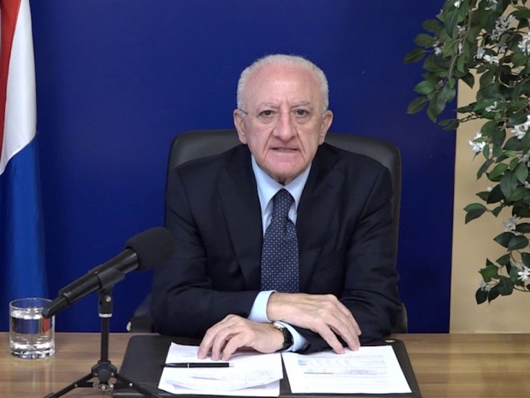 IL PRESIDENTE DE LUCA FA IL PUNTO DELLA SETTIMANA