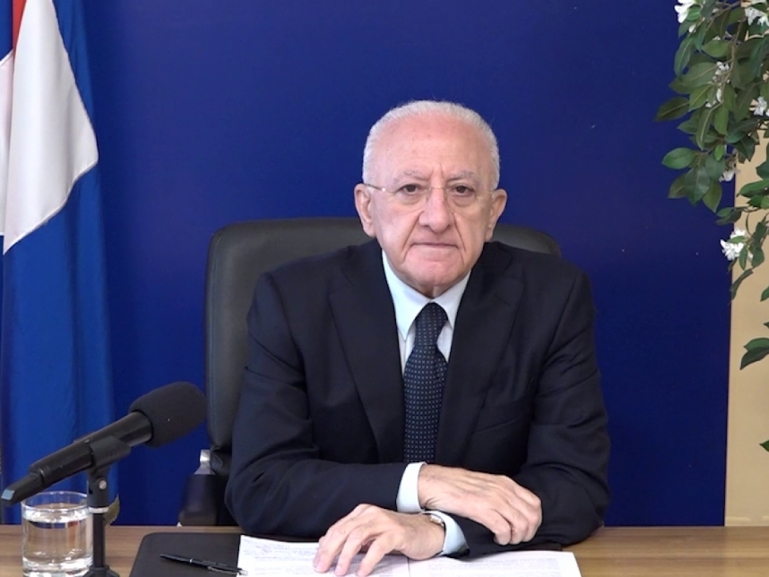 IL PRESIDENTE DE LUCA FA IL PUNTO DELLA SETTIMANA