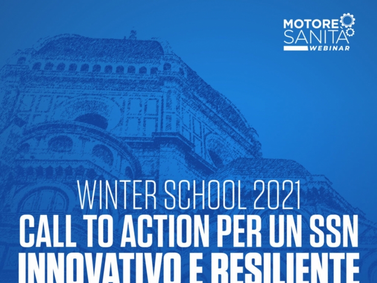 Motore Sanità - Winter School "Call to action per un SSN innovativo e resiliente... se correttamente finanziato"