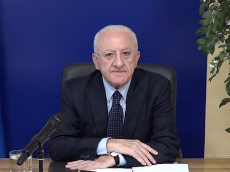 IL PRESIDENTE DE LUCA FA IL PUNTO DELLA SETTIMANA