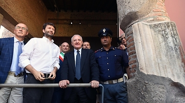 Pompei: aperti al pubblico la Palestra Grande e gli affreschi di Moregine