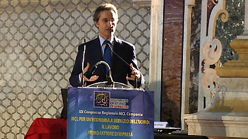 Congresso MCL, Caldoro: “Primi in Italia a condividere un Piano Lavoro”