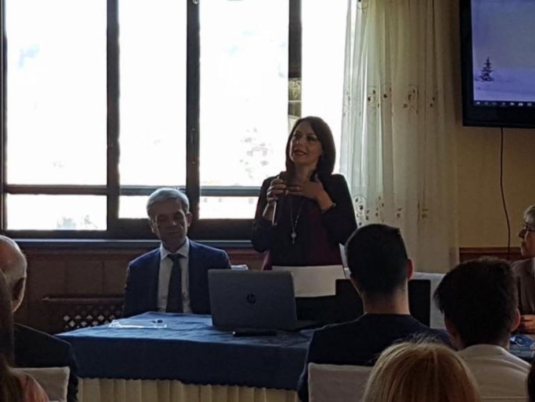 Assessore Palmeri all'ISIS Levi Montalcini di Quarto
