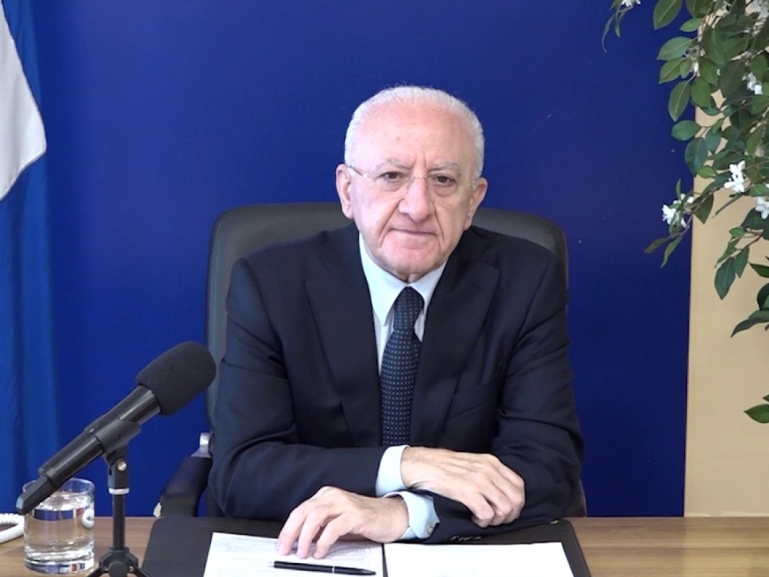 IL PRESIDENTE DE LUCA FA IL PUNTO DELLA SETTIMANA