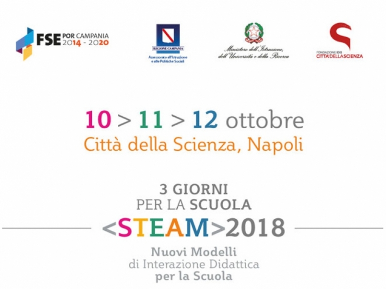 "3 Giorni per la Scuola - STEAM 2018"