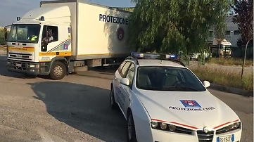 Emergenza sisma: partita la missione della Protezione civile campana