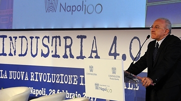 Industria 4.0: ecco le linee guida e la piattaforma informatica regionale. De Luca: occasione imperdibile di crescita e sviluppo