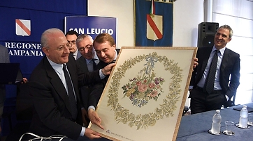 Siti Borbonici e seterie di San Leucio: presentato il marchio di tutela della produzione