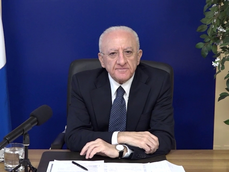 IL PRESIDENTE DE LUCA FA IL PUNTO DELLA SITUAZIONE