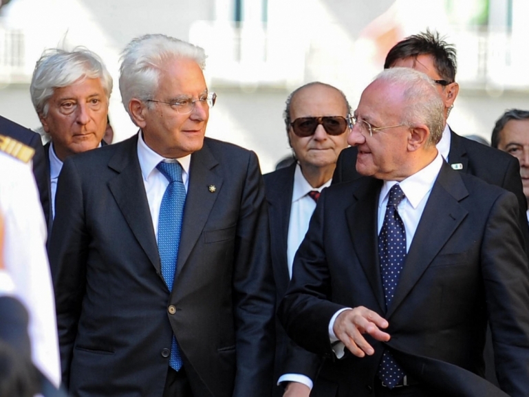 SERGIO MATTARELLA RIELETTO PRESIDENTE DELLA REPUBBLICA. DE LUCA: "SCELTA DI SERENITÀ E STABILITÀ PER IL PAESE"