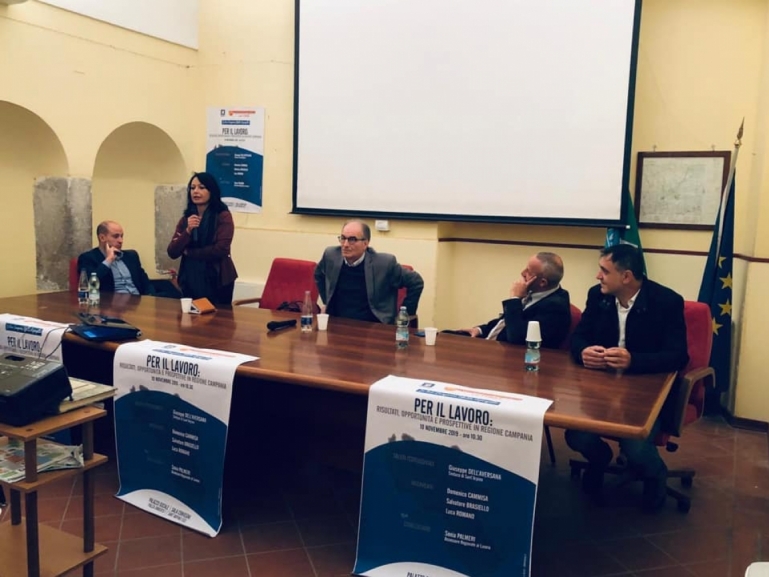 Palmeri incontro con i cittadini a Sant'Arpino