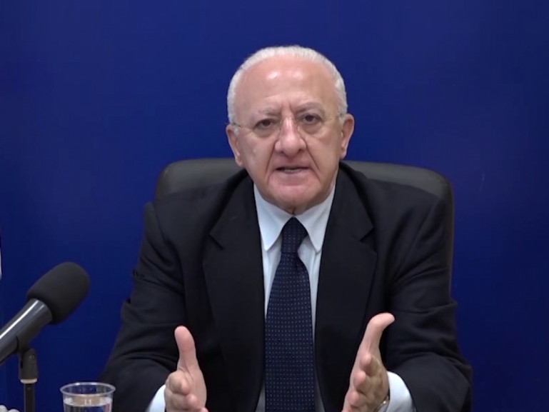 COVID-19, IL PRESIDENTE DE LUCA FA IL PUNTO DELLA SITUAZIONE SU MONDRAGONE