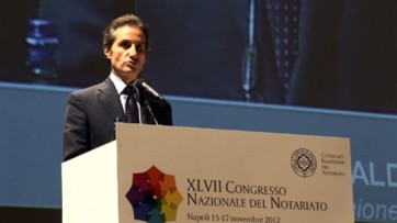Congresso Notariato, Caldoro: “Dialogo istituzionale per garantire diritti ai cittadini”
