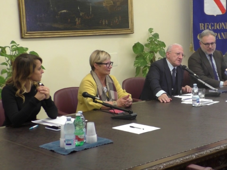 Lioni-Grottaminarda, siglato l'atto transattivo per lo sblocco del cantiere. De Luca: Riaparte un'opera fondamentale per la Campania