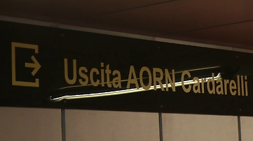 Il presidente De Luca all'apertura dell'uscita "Cardarelli" della metro di Colli Aminei