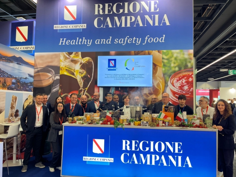 La Regione Campania partecipa all'evento internazionale  " ANUGA 2025"  - Colonia 4-8 ottobre 2025