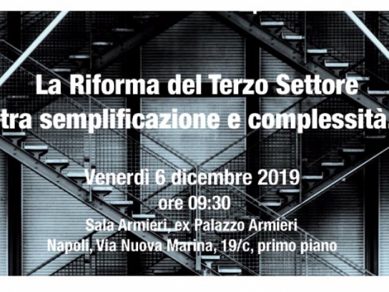 La riforma del Terzo Settore tra semplificazione e complessità
