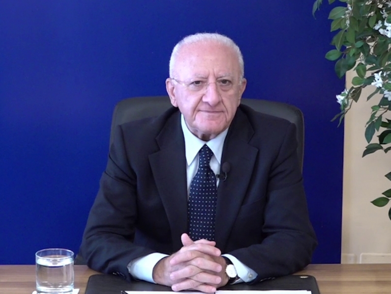 IL PRESIDENTE DE LUCA FA IL PUNTO DELLA SETTIMANA