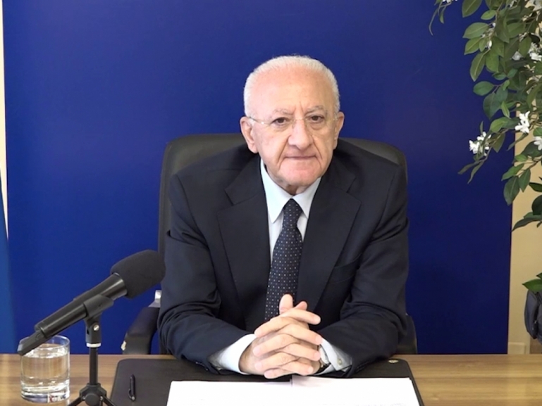 IL PRESIDENTE DE LUCA FA IL PUNTO DELLA SITUAZIONE