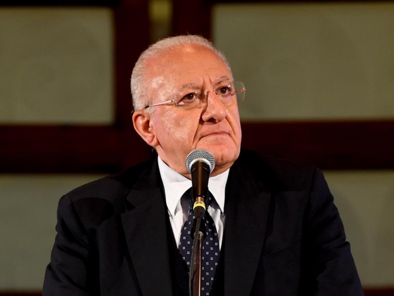 DICHIARAZIONE DEL PRESIDENTE DE LUCA