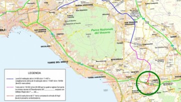 Statale 268 del Vesuvio, ok al progetto esecutivo