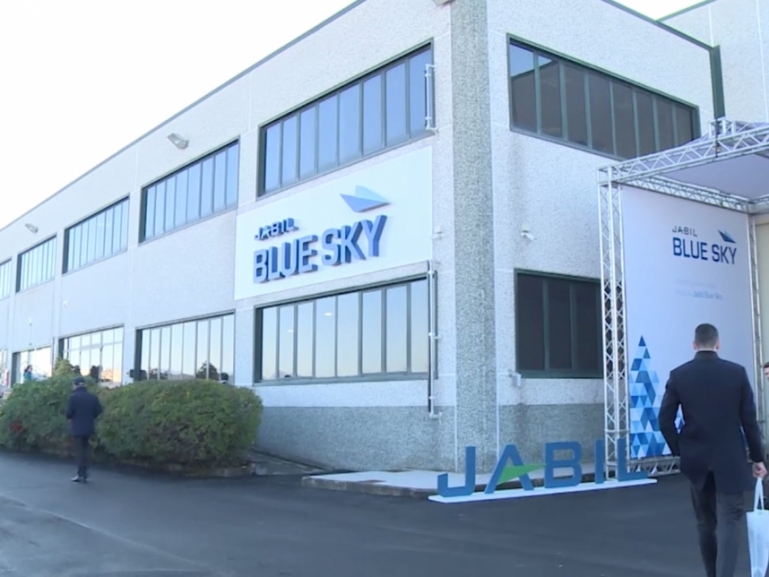 Jabil di Marcianise, inaugurato il Centro di innovazione Blue Sky Italia