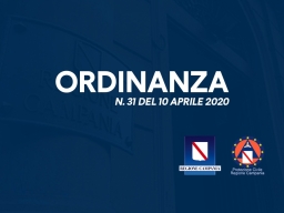 ORDINANZA N. 31 DEL 10/4/2020: PROROGA ULTERIORI MISURE PER LA PREVENZIONE E GESTIONE DELL’EMERGENZA EPIDEMIOLOGICA DA COVID-2019 NEL COMUNE DI LAURO (AV)