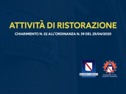 COVID-19, ORARI RISTORAZIONE