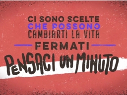 Fermati. Pensaci un minuto