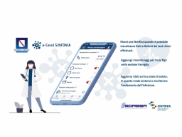 E-COVID SINFONIA, L'APP PER VISUALIZZARE L'ESITO DEL TAMPONE MOLECOLARE, TEST SIEROLOGICO E TEST RAPIDO
