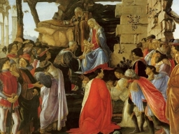 L’Adorazione dei Magi di Botticelli