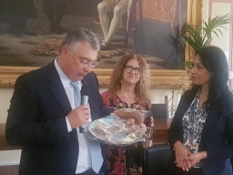 Assessore Palmeri a Sessa Aurunca