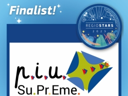 Progetto P.I.U.Su.Pr.Eme finalista del Premio europeo REGIOSTARS 2025